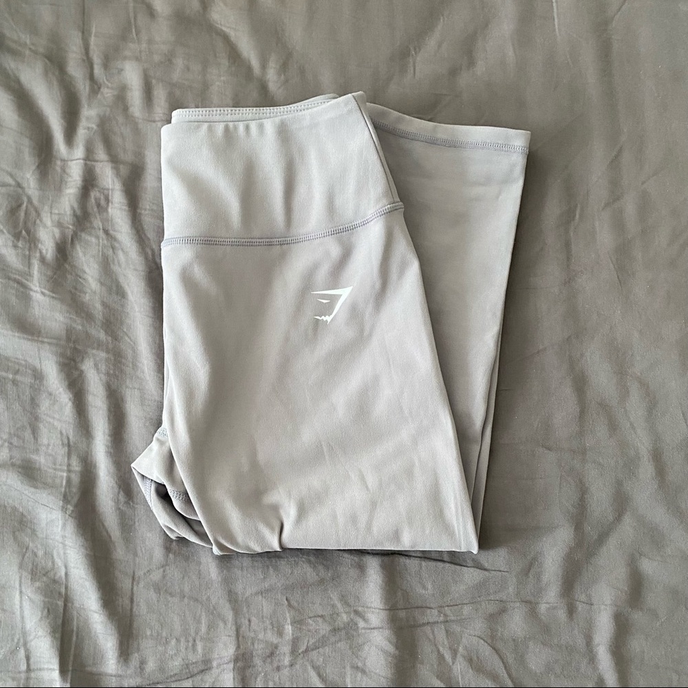 Gymshark grey cropped leggings